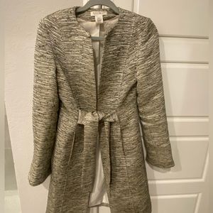 White House Black Market light weight coat